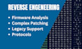 reverse engineer embedded firmware and protocols