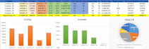 create a professional excel sales dashboard
