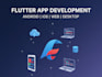 create a flutter app, mvp app, android, ios
