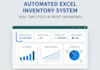 create a custom automated excel inventory system