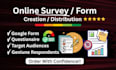 create and fill online survey questionnaire google form jotform typeform or zoho