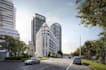construct 3d business complex,liberty towers,urban tropical,masterplan rendering