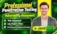 do penetration testing assessment and provide detailed penetration test report