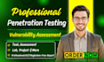 do penetration testing assessment and provide detailed penetration test report