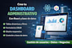 creo tu dashboard administrativo con react y base de datos