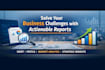 write professional business reports, research and strategic analysis