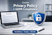 create a custom privacy policy and gdpr compliant document