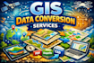 do cad, drone and survey data conversion to gis