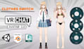 build custom vrchat model, vrc avatar clothes switch, 3d model fix rig bonelab
