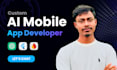 build custom ai mobile app for ios and android using flutter