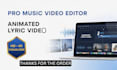 make a 4k music video for your music