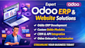 develop odoo erp system, modules, odoo website, crm integration, odoo enterprise