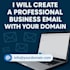 create a professional business email with your domain