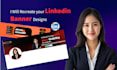 design redesign a professional linkedin banner