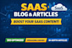 write optimized saas articles and blog