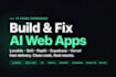 fix, deploy, integrate lovable, replit, bolt, supabase, rocket, cursor ai