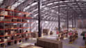 do 3d industrial robotic animation conveyor section animation, blender animation