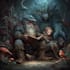 create an epic fantasy book cover