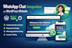 integrate whatsapp chat on wordpress website
