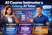do ai online course instructor, realtime talking ai tutor, ai learning assistant
