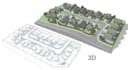create subdivision site plan in 2d and 3d