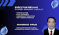 write an executive resume, cover letter, and optimize linkedin profile