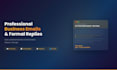 write professional english and arabic business emails