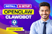 install and setup clawd bot, clawdbot and openclaw automation system