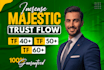 increase majestic trust flow 60 plus