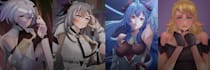 create half body character
