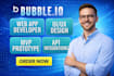 bubble io bubble developer bubble app bubble website bubble mvp bubble web app