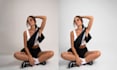retouch fashion photo and edit clothes