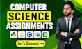do computer science assigned, java, cpp, python,r programming tasks and projects