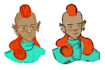create stylized character sheets or lineups for your characters