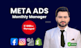 be your monthly meta ads manager, facebook ads management and ads setup