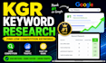 do powerful kgr keyword research for niche websites