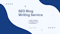 write SEO blog articles