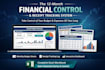 create an excel based financial control dashboard