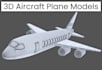 model 3d aircraft 3dplane game ready flight simulator high poly stl 3d printing