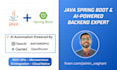 build java spring boot web apps, rest apis and microservices