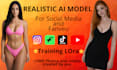 create a hyper realistic ai influencer or model with face consistency