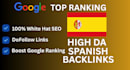create premium spanish backlinks to boost your SEO google ranking