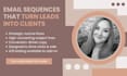 create a strategic email nurture sequence to generate leads
