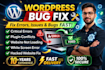 fix wordpress bugs, critical errors, plugin conflicts and website issues fast