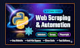 build a python web scraping and automation script for any website