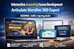 develop interactive elearning course in articulate storyline 360, ispring, scorm