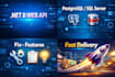 build or fix a dot net core 8 9 web API with postgresql mysql sqlserver