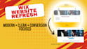 redesign and refresh your wix website professionally