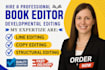 do developmental editing line edit proofread fiction non fiction book publishing