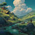 fantasy landscapes, character illustration, digital painting